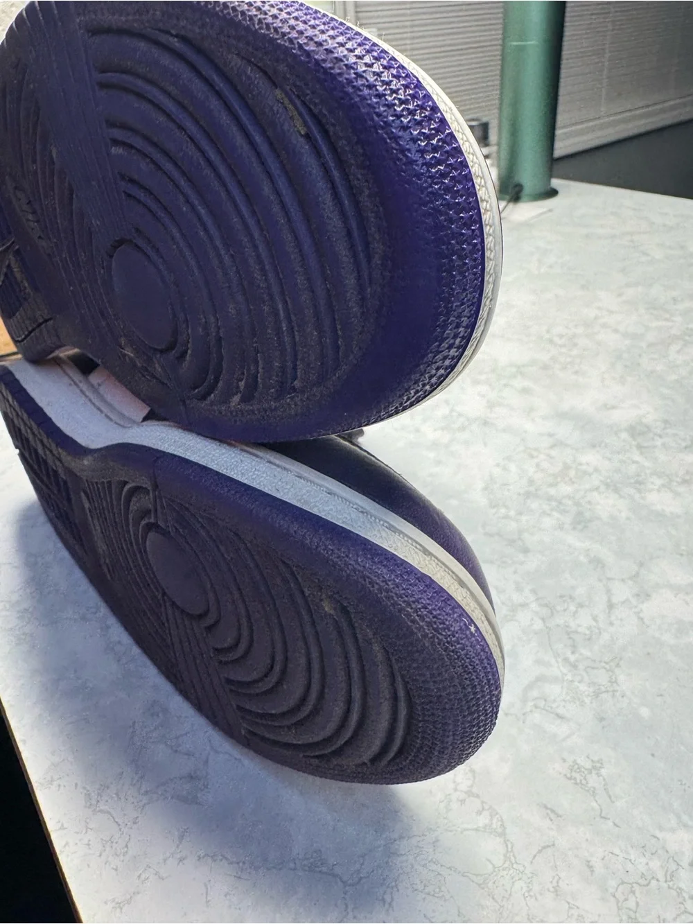 Jordan 1 Retro High Court Purple White
